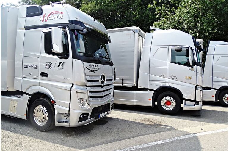 truck-formula-1-mercedes-white